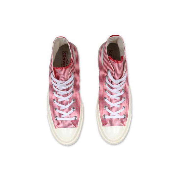 Converse Кеды Chuck Taylor All Star с высоким верхом из парусины, унисекс, красно-белые 161375C