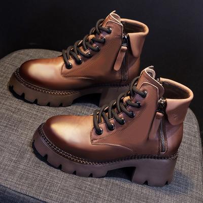 Кожаные ботинки Martin Короткие ботинки