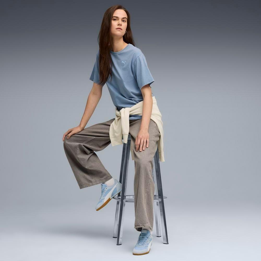 Puma ESS ELEVATED RELAXED WASH women's T-shirt blue 68810234 r S
