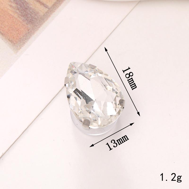 Zinc Alloy Pearl Flower Clog Accessories - DIY Shoe Buckle Decoration