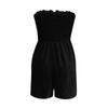 Женский комбинезон, летний повседневный короткий комбинезон на тонких бретельках, комбинезон без рукавов, свободный крой с карманами