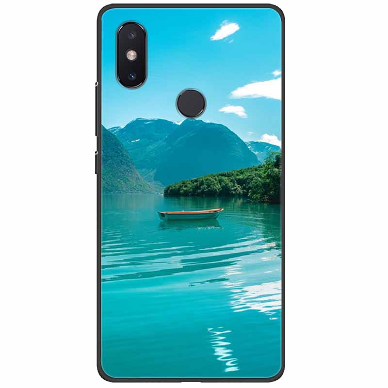 Чехол для Xiaomi Mi Max 3 Чехол Mix3 Mix2s Мягкий Силикон ТПУ Кот Лев Задние Чехлы Для Xiaomi Mi Mix 2s Чехлы 2 Max3 Max2 Fundas