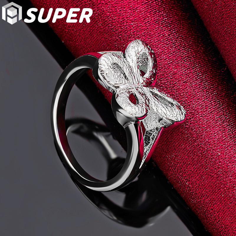 Ювелирные изделия в форме кольца из стерлингового серебра 925 пробы