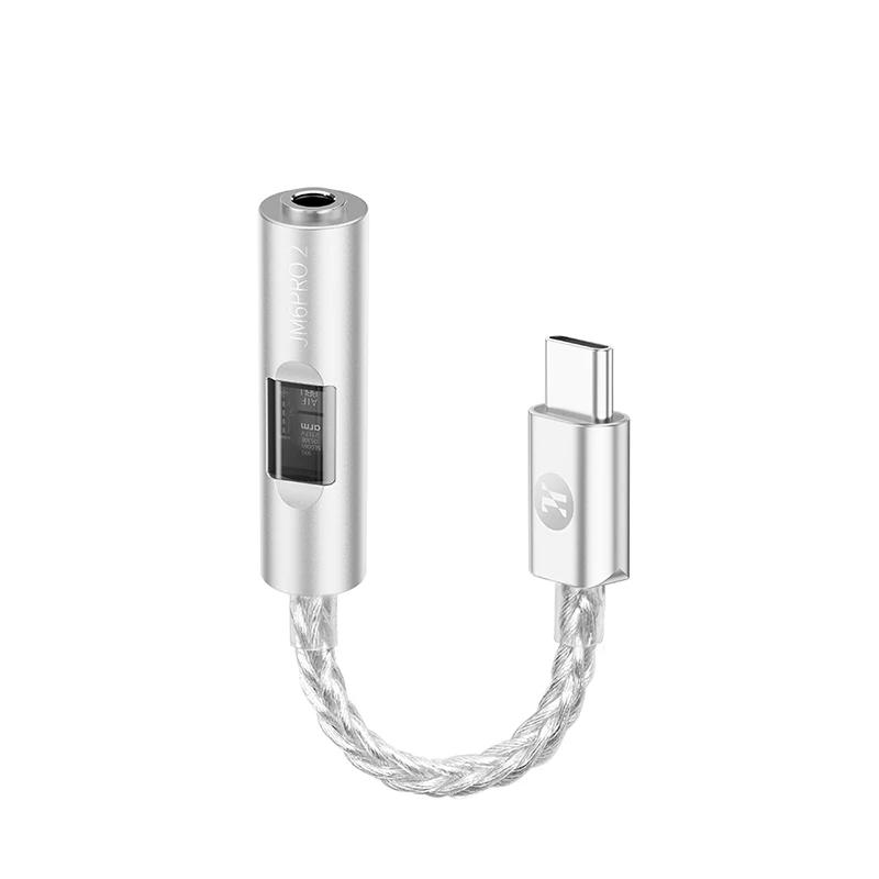 JCALLY JM6 PRO2 Type-C на 3.5мм CX31993 MAX97220 Цифровой Аудио Портативный Hifi ЦАП Мобильный Усилитель-Декодер для Наушников + Подарок