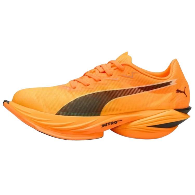 Puma FAST R NITRO Elite 3 Беговые кроссовки Унисекс Оранжевый Черный 312060-03