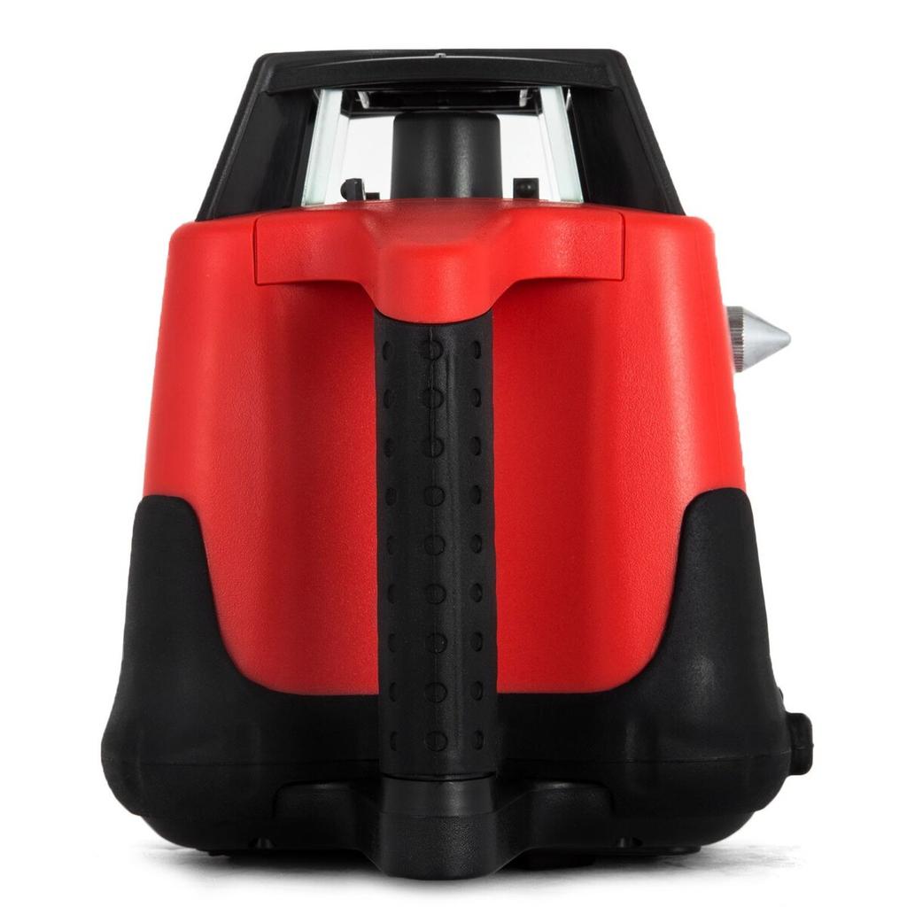 Red Laser Level Rotary Self Leveling Measuring Automatic Rotating Red Beam with Receiver Remote Control Carrying Case