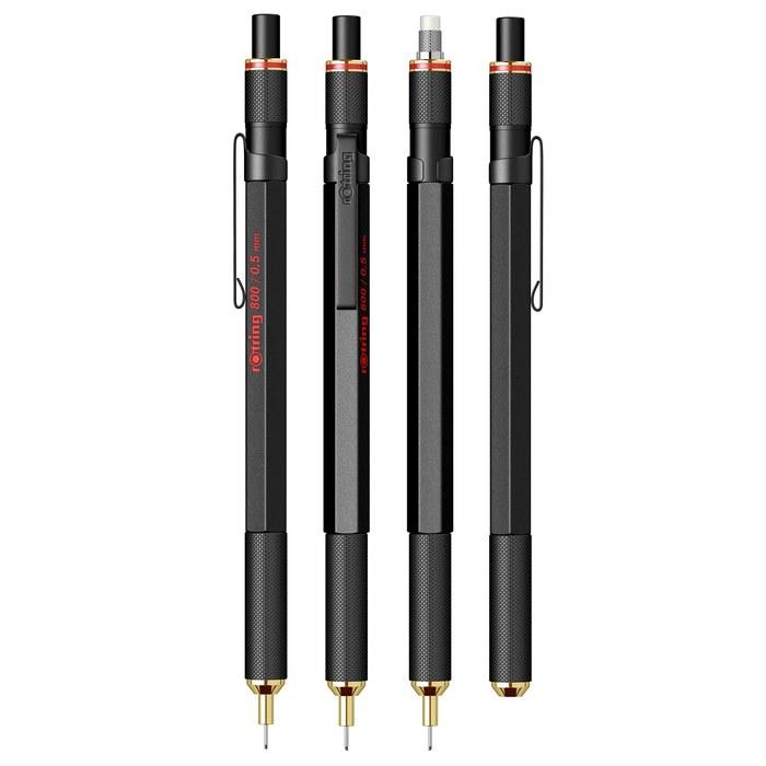 Механический карандаш Rotring Rotring 800 Черный 0,5 мм Выдвижной наконечник 1904447