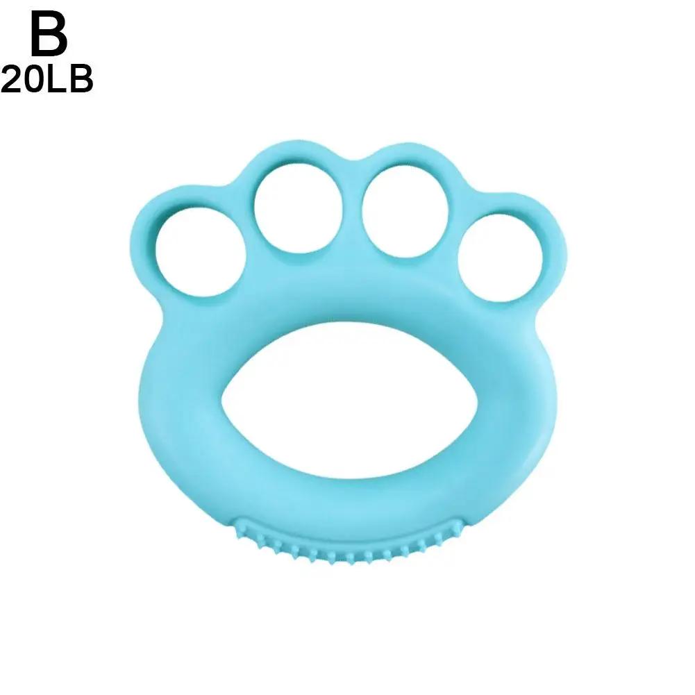 10-60 фунтов силиконовый захват для пальцев, эспандер для рук, тренажер для пальцев на запястье, упражнения на предплечье, захват, расширитель, носилки J2I7