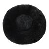 Donut Pet Bed Fluffy Round Cat Bed with Anti-Slip Bottom Cozy Shaggy Plush Dog Calming Bed for Small Dogs Cats Sofa Couch Floor