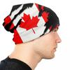 Шапки с флагом Канады, шапки-бини, модные зимние теплые шапки унисекс, женская вязаная шапка для взрослых, унисекс, канадские гордые шапки с капюшоном