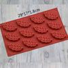 3D Silicone Pastry Molds Oval Shaped  Chocolate  Baking Pan Handmade Soap Mould Donut Tray Muffin Cups Cake
