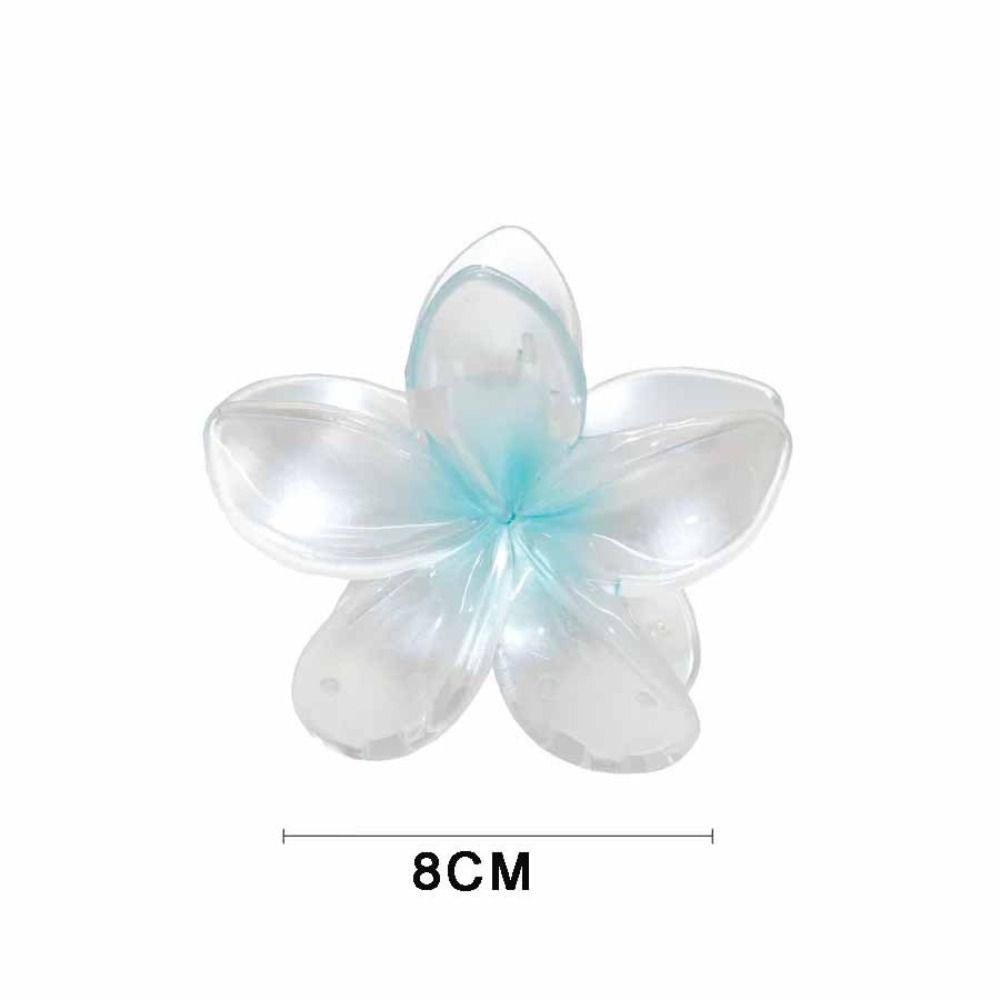 Градиентный цветок шпилька Ins стиль клипса коготь простая акула клипса