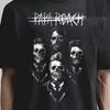 Винтажная черная футболка с изображением рок-группы Papa Roach Унисекс футболка Все размеры JM485 Унисекс футболка