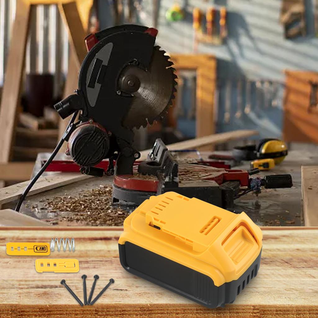 Контейнер для батареи, пластиковый корпус, ящик для батареи, мастерская, 1 шт., печатная плата для 18 В, 20 В, аккумуляторы для электроинструментов