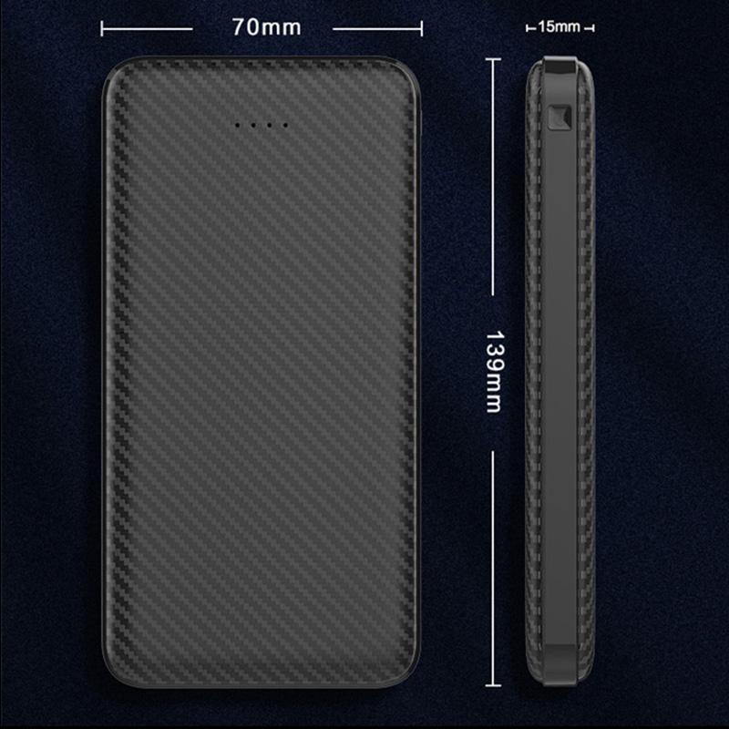 Power bank XIYT YZB0110 10000 mAh 2xUSB/Micro/Type-C