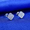 Jewelry Anti-allergic Fashion Four-leaf Clover Flower Earrings for Women