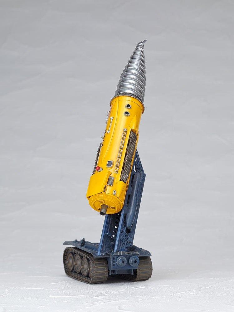 Kaiyodo Revoltech Thunderbird Jet Mole 180 мм окрашенная подвижная фигурка [Ранняя модель] Прибл.. АБС и ПВХ RR-002