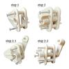 Travel Yacht Safety Door Latch Lock Pontoon Gate Holder Hardware for Boat Marine Multipurpose Wear Resistant Door Button