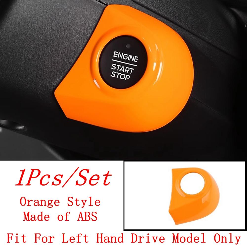 Car Handle Bowl / Start Stop Button / Central Side Panel / Air AC Vent Cover Trim ABS Accessories For Ford Ranger  2024 2025