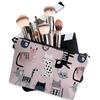 Красивая косметичка с 3D-печатью водонепроницаемая косметичка для женщин с кошкой