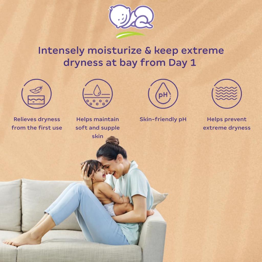 Himalaya Extra Moisturizing Baby Lotion 400ml Pack of 1 | Soft Gentle Hydrating Skin Care