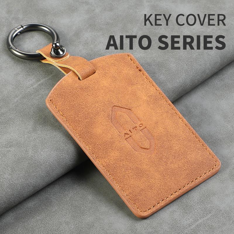 For Huawei Aito Question Card Key Case Car M5ev Full Package High-end M7/nfc Specialized Kangwei Sports Clasp Key Cover