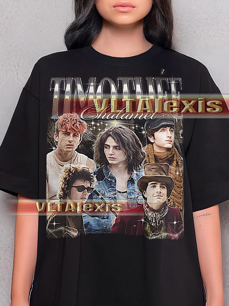 Timothée Chalamet Bootleg Shirt, Vintage Actor Star Celebrity Performer Tee, 90s Retro Throwback T-shirt, Timothée Chalamet Sweater