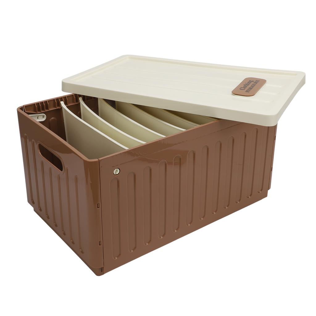 Foldable Closet   9 Grids Wardrobe Clothing Storage Bin with Lid Washable Stackable Folding Box for Pants Sweater Shirt