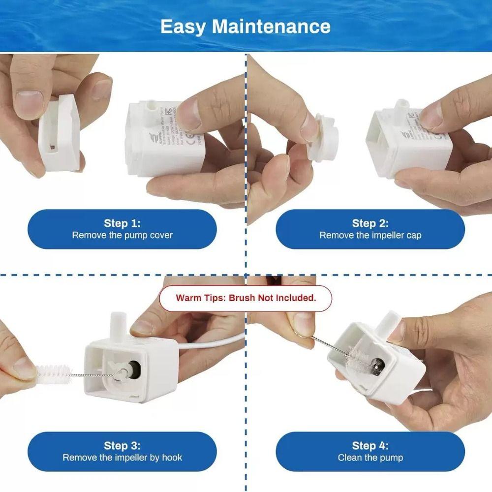 Ultra Quiet Replacement Pump Auto Power Off Water Dispenser Pump Cat Water Fountain