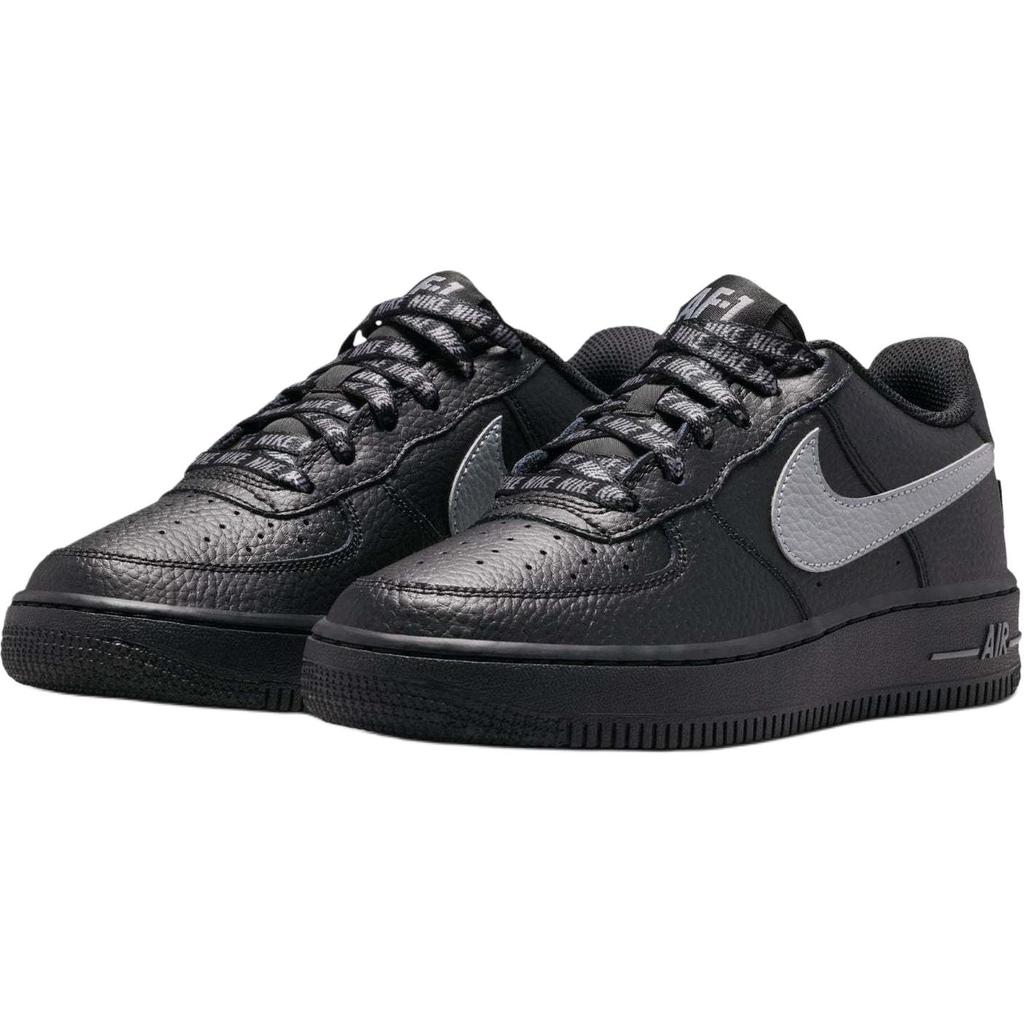 Nike Кроссовки Nike Air Force 1 для детей, синтетическая кожа, удобные, универсальные, с поддержкой, низкие, Черные IR0270-001