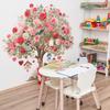 The Rose Flowers On The Big Tree and The Decorative Wall Stickers for The Living Room and Bedroom of The Birdhouse