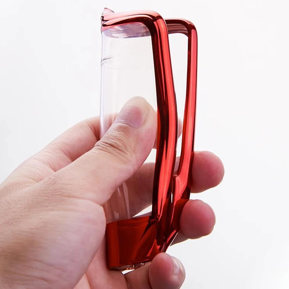 Защитная крышка для экрана мыши с центральным управлением из ТПУ для Mercedes Benz E Class 19-23 C Class 19-21 GLC 20-22 EQC 20-23