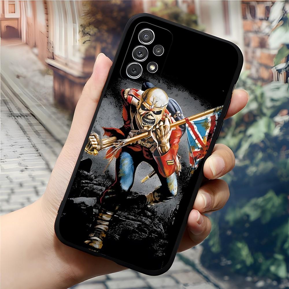 S-Skele-ton Rock-Band Phone Case for Samsung Galaxy S24 S23 S22 S20 S21 Ultra Fe Plus M54 A34 A54 A24 A52 A53 Coque