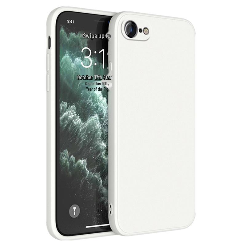 Классический силиконовый чехол для Apple iPhone 8/7/7 Plus - Дизайн с прямыми краями SE2