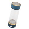 Hydrogen Water Bottle 420ml Rechargeable SPE PEM Technology Portable Hydrogen Rich Water Glass Cup