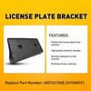 License Plate Bracket Tag Holder Plastic Front For Dodge    Ram 1500
