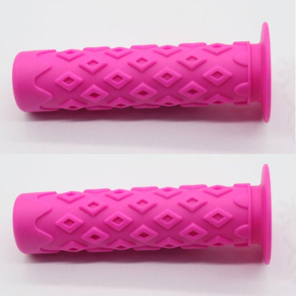 1 Pair Shock Absorption Bicycle Handlebar Cover 10 Colors Rubber Grip Mountain Bike Accessories