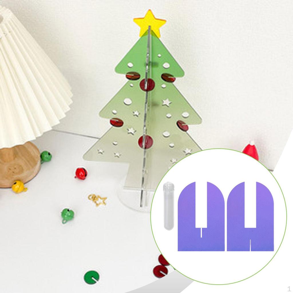 Vase Test Tube Ornament Acrylic Inserts Propagation Station Plant Planter for Cabinet Bedroom