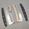Нож для пиццы Rocker Blade Острый нож для пиццы Rocker Slicer из нержавеющей стали с защитным чехлом Аксессуары для печи для пиццы