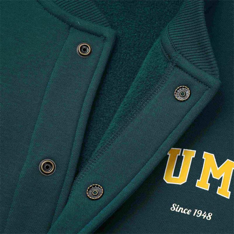 Puma Цветные блоки винтажная повседневная бейсбольная куртка на одной пуговице мужские куртки зеленые 679341-24
