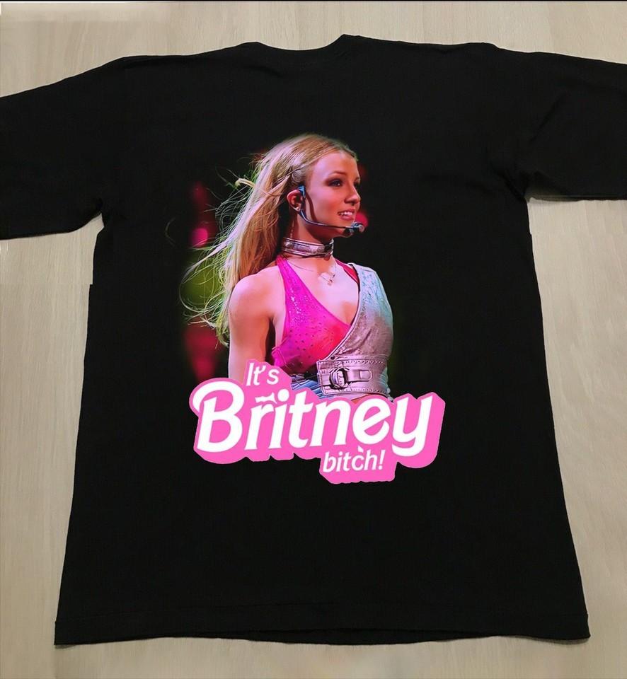 Винтажная черная хлопковая футболка Britney Spears Унисекс Концертная от S до 5XL SG437 Унисекс Футболка