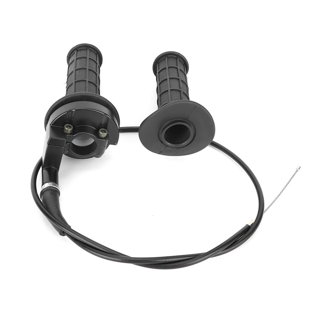 7 8 Inch Universal 110 250CC Twist Throttle Accelerator Handle Grips with Cable for Scrambling Motorcycle