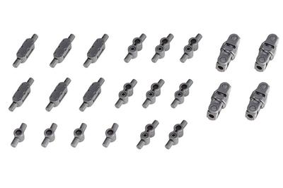Kotobukiya Товары для моделирования Mecha Supply 18 Набор шарниров D Общая длина 21 мм Пластиковая модель M.S.G Прибл.. Немасштабируемый