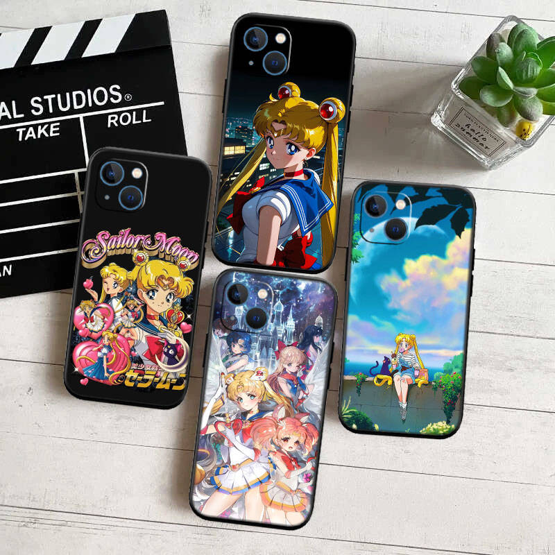 MH133 S-Чехол для телефона Sailor Moon для Redmi Note 8 9 10 11 11S 10C 10X 10A 10T 9A 9C 9T 9S 8T Pro Max Plus Prime