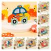 Wooden 3d Puzzle Cognitive Animal Traffic Shapes Matching Blocks For Early Education