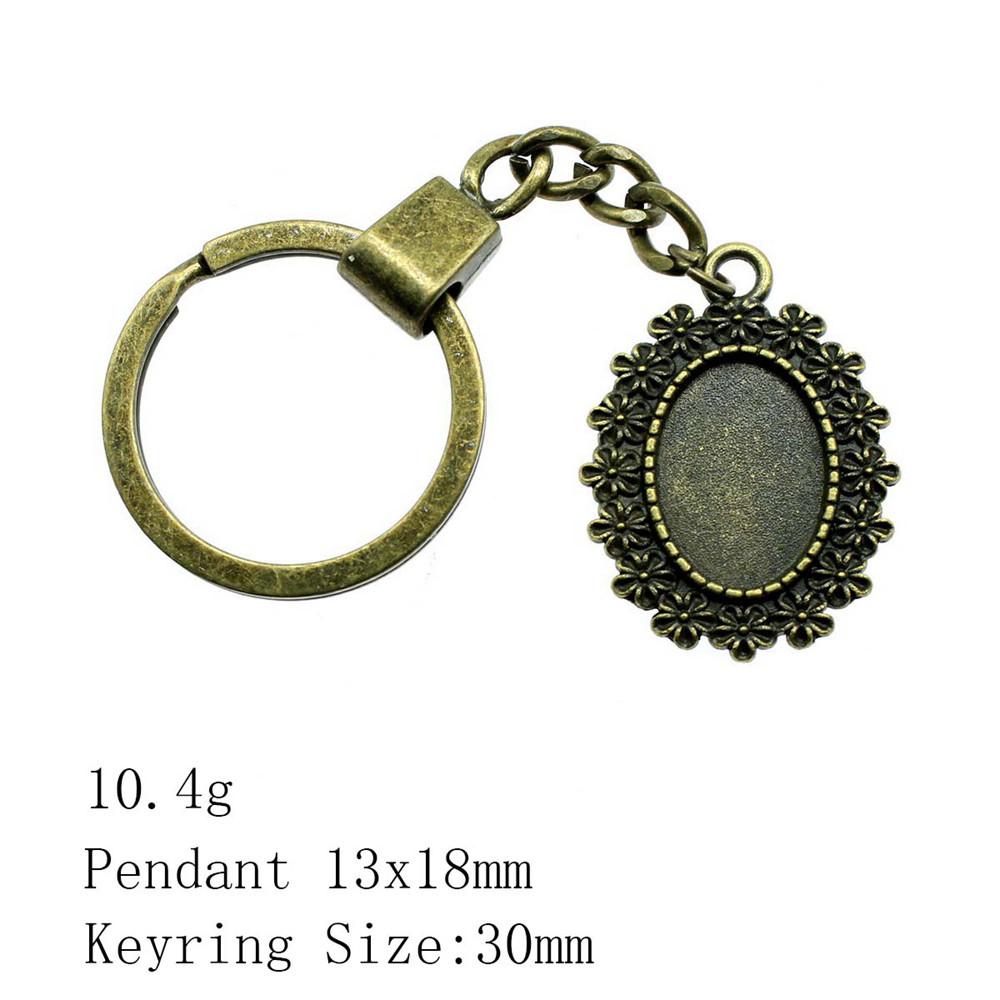 Брелки для ключей на выпускной Пара Сердце Эллиптический стеклянный кабошон База Подставка Брелки Дешевые Милые Вещи Брелок в виде самолета