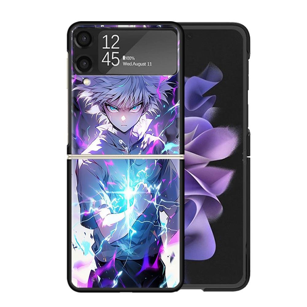 Hot Anime Hunter X Clear Phone Case For Samsung Z Flip 7 6 5 4 3 Galaxy ZFlip7 ZFlip6 ZFlip5 ZFlip4 ZFlip3 5G Print Cover Z Flip