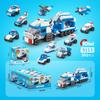 Small Particles Domestic Building Block Transparent Marine Life Toy Compatible Lego Puzzle Assembly Children'S Gift
