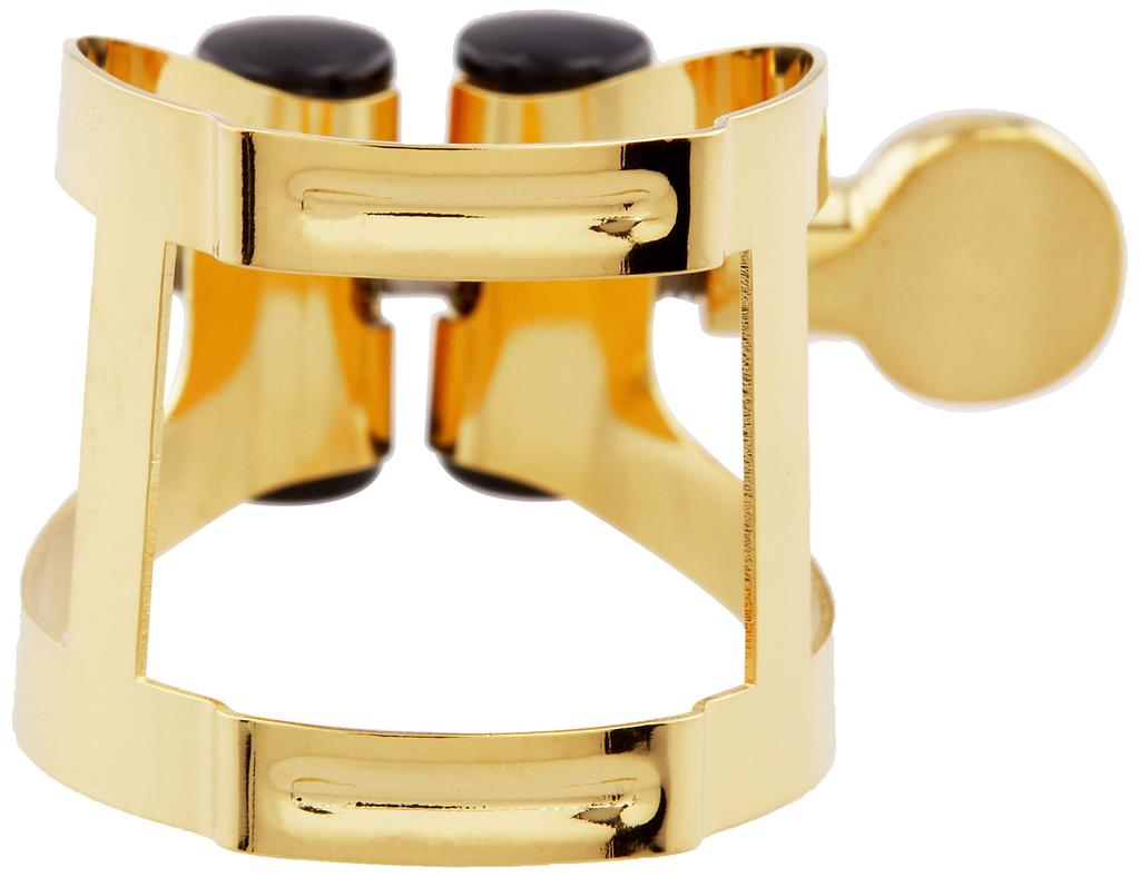 Vandoren MO Gold-Plated Soprano Saxophone Ligature (24K Gold)