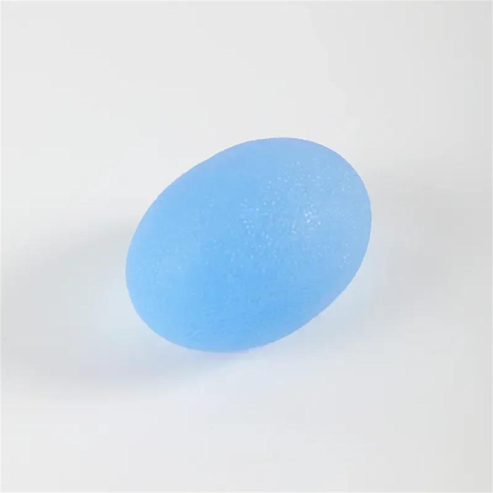 Silicone Hand Grip Ball Egg Men Women Gym Fitness Finger Heavy Exerciser Strength Muscle Recovery Gripper Trainer 1PC